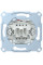 Переключатель одноклавишный проходной, механизм, Merten MTN3116-0000