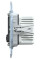 Механизм зарядного устройства USB, тип А+А, 2.4 мА, USB 2.0, Merten MTN4366-0100