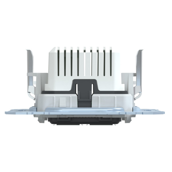 Механизм зарядного устройства USB, тип А+А, 2.4 мА, USB 2.0, Merten MTN4366-0100