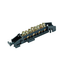 Клеммник на 80А, 85мм, 8 отверстий (4х10+4х16) Schneider Electric 13576