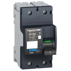 Автоматичний вимикач NG125H 2П 80A C Schneider Electric 18722