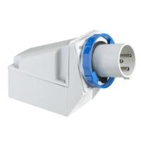 Настенная вилка, винтовая, 63А, 2P+E IP67, 200-250В, Schneider Electric 81578