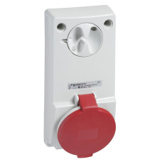 Розетки з блокуванням у щит, 16А, 3Р+Е, IP44, 380-415В, Schneider Electric 82035