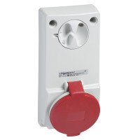 Розетка с блокировкой в щит, 16А, 3Р+N+Е, IP44, 380-415В, Schneider Electric 82036