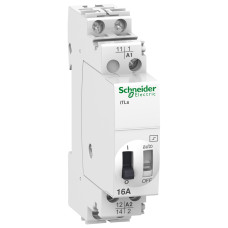 Імпульсне реле Acti9 iTLs з дист. сигналізацією, 1Р, 16А, 24АС, 12DC Schneider Electric A9C32111