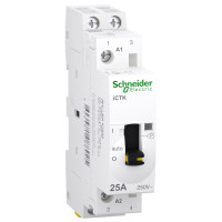 Контактор iCTK 25A 2NO 250В  50Гц Ручне керування, Schneider Electric A9C41225