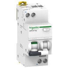 Диф. автоматичний вимикач iDPN N VIGI 1P+N, 6кА, 40A, крива С, тип А-SI, 30мA, Schneider Electric A9D33640
