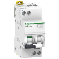 Диф. автоматичний вимикач iDPN H 1P+N, 10кА, 20А, крива С, тип A, 30мA , Schneider Electric A9D37620