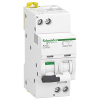 Диф. автоматичний вимикач iCV40N 1P+N, 40A, крива C, 30мA, тип А, Schneider Electric A9DC3640