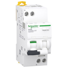 Диф. автоматичний вимикач iCV40N 1P+N, 25A, крива C, 30мA, тип АС, Schneider Electric A9DE3625