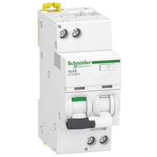 Диф. автоматичний вимикач iCV40H 1P+N, 10кА, 6А, крива C, тип A-SІ, 30мA, Schneider Electric A9DF4606