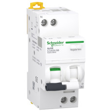 Диф. автоматичний вимикач iCV40N 1P+N, 6A, крива B, 30мA, тип А, Schneider Electric A9DG3606