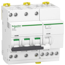 Диф. автоматичний вимикач iCV40N 3P+N 32A B АC 30мA, Schneider Electric A9DH3732