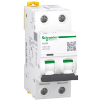 Автоматичний вимикач iC60N 2P 2A B Schneider Electric A9F73202