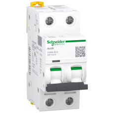 Автоматический выключатель iC60N 2P 0,5A B Schneider Electric A9F73270
