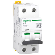 Автоматический выключатель iC60N 2P 6A B Schneider Electric A9F78206