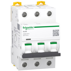 Автоматический выключатель iC60N 3P 16A B Schneider Electric A9F78316
