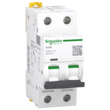 Автоматичний вимикач iC60H 2P 13A C, Schneider Electric A9F84213
