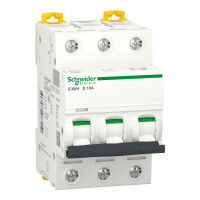 Автоматичний вимикач iC60H 3P 10A D Schneider Electric A9F85310