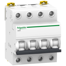 Автоматический выключатель iK60N 4P 6A C Schneider Electric A9K24406