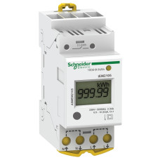Лічильник електроенергії однофазний, 63А, імп.вих., Schneider Electric A9MEM2105