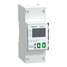Лічильник 1ф 2тарифи 100А Modbus RTU MID Schneider Electric A9MEM2455