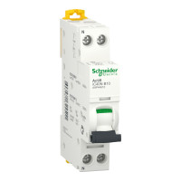 Автоматичний вимикач iC60N 10А 1P+N B 6 кА, Schneider Electric A9P44610