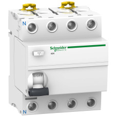 ПЗВ Диф. вимикач навантаження iID K 4P 25A 30мА AC Schneider Electric A9R50425