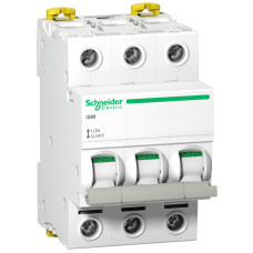 Вимикач навантаження Acti9 iSW, 3P, 63A, Schneider Electric A9S65363