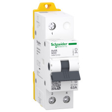 Перемикач I-0-II Acti9 iSSW, 1Р, 63A, 230В, Schneider Electric A9SCO163