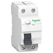 ПЗВ Диф. вимикач навантаження ID K 2P 40A, тип A, 30мА, Schneider Electric A9Z01240
