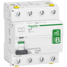 ПЗВ Диф. вимикач навантаження iID 4P 40A 30mA B-EV, Schneider Electric A9Z51440
