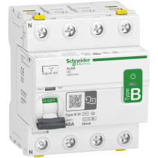 ПЗВ Диф. вимикач навантаження iID 4P 40A 30mA B-SI, Schneider Electric A9Z61440