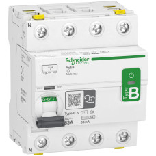 ПЗВ Диф. вимикач навантаження iID 4P 63A 30mA B-SI, Schneider Electric A9Z61463