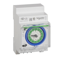 Таймер електромеханічний IH 7j 1c ARM, запас ходу 2000 часов, Schneider Electric CCT15367