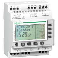 Таймер електронний програмуємий на год ITA 4c, запас ходу 10 років, Schneider Electric CCT15940