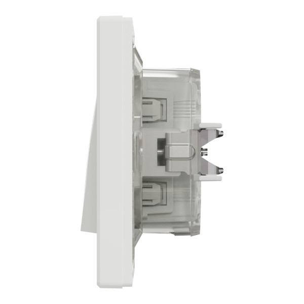 Выключатель со степенью защиты IP44, Белый, Asfora EPH0100221