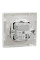 Розетка USB, 2 выхода, тип А+С 2,4А, Белая, Asfora EPH2700321