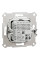Розетка USB, 2 выхода, тип А+С 2,4А, Бронза, Asfora EPH2700369