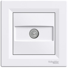 TV РОЗЕТКА ПРОХІДНА БІЛА ASFORA Schneider Electric EPH3200221