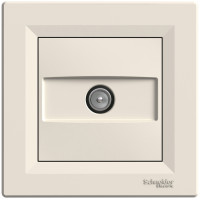 TV РОЗЕТКА ПРОХІД КРЕМ ASFORA Schneider Electric EPH3200223