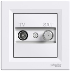TV-SAT Р-ТКА КІНЦЕВА БІЛА ASFORA Schneider Electric EPH3400121