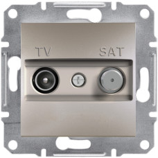TV-SAT Р-ТКА КІНЦЕВА А ASFORA БРОНЗА Schneider Electric EPH3400169