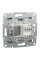 Розетка компьютерная, RJ45, кат.5е, UTP Сталь Asfora, EPH4300162