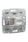 Розетка компьютерная, RJ45, кат.5е, UTP Бронза Asfora, EPH4300169