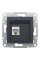 Розетка компьютерная, RJ45, кат.5е, UTP Антрацит Asfora, EPH4300171
