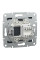 Розетка компьютерная, RJ45, кат.5е, UTP Антрацит Asfora, EPH4300171
