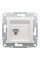 Розетка компьютерная, RJ45, кат.5е, UTP Белая, Asfora EPH4370121