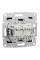 Розетка компьютерная, RJ45, кат.5е, UTP, двойная Антрацит Asfora, EPH4400171