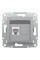 Розетка компьютерная, RJ45, кат.6, UTP Алюминий Asfora, EPH4700161
